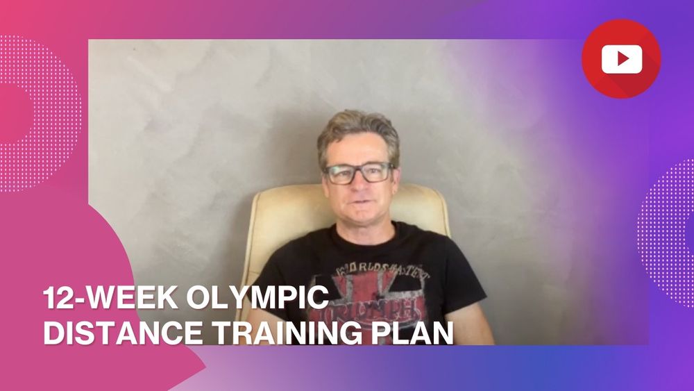 12-Week Olympic Distance Triathlon Training Plan for Intermediate Age Group Athletes
